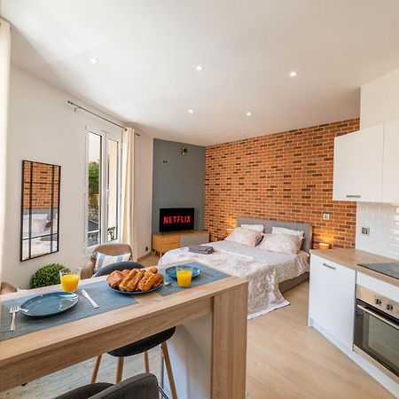 Grand Studio Climatise Tres Proche Monaco Босолей Екстер'єр фото