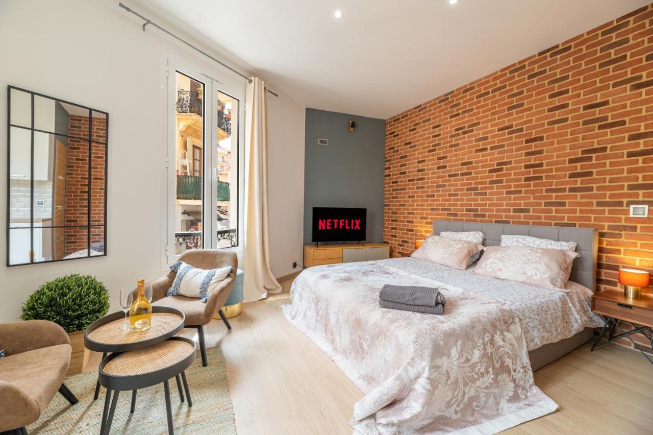 Grand Studio Climatise Tres Proche Monaco Босолей Екстер'єр фото